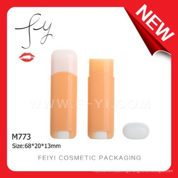 Empty Cute Flat Wholesale Name Brand Lip Balm